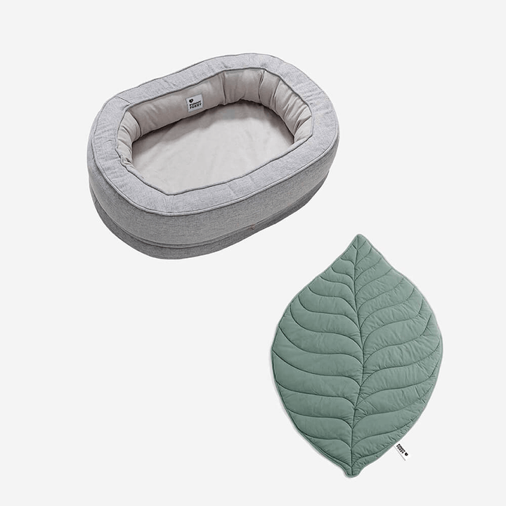 Leaf Shape Dog Blanket With Donut Dog Bed Luxury Dog Gifts