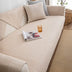 Thick Textured Weave Cotton Linen Anti-Scratch Couch Cover