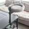 Adjustable Rotating Office Cat Hammock Bed with Iron Support