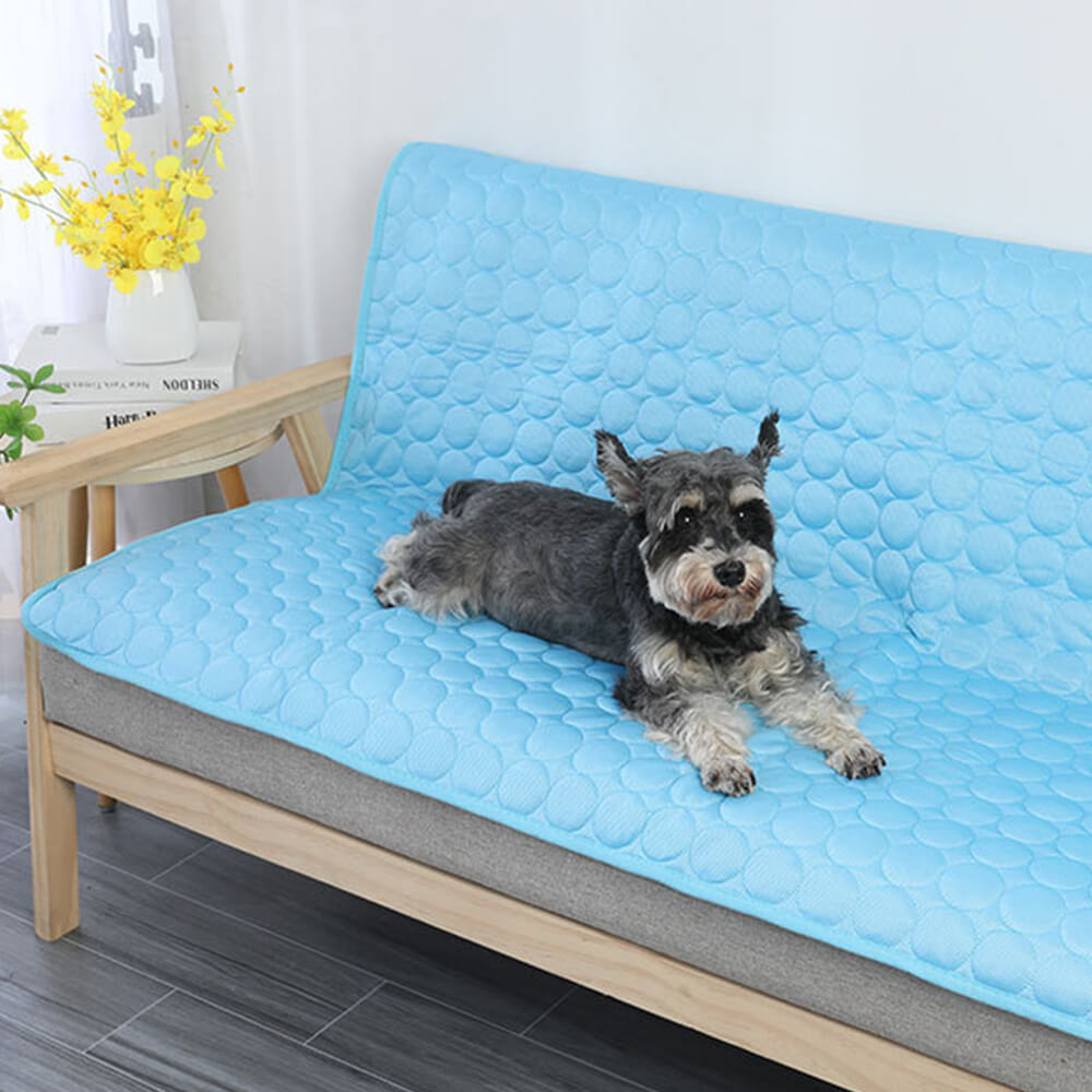 Cooling Ice Silk Soft Non-Slip Large Area Dog & Cat Mat