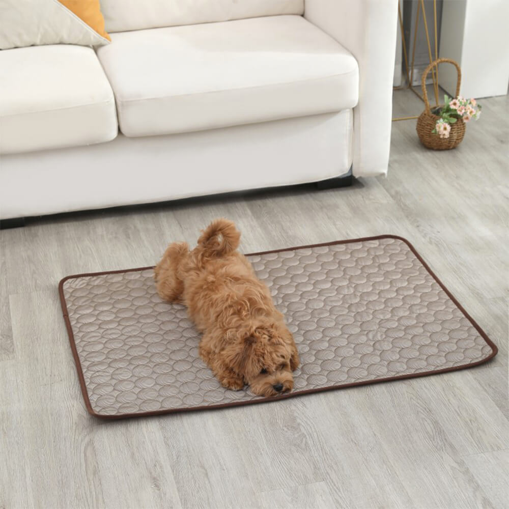 Cooling Ice Silk Soft Non-Slip Large Area Dog & Cat Mat