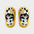 Cow-Print Plush Pet Bed & Matching Slippers Set