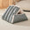 Faux Leather Vintage Multi-function Plush Dog Bed Convertible Dog Car Seat