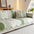 Floral Chic Sofa Decoration Protection Wave Edge Non-Slip Couch Cover