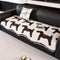 Modern Short Fleece Sofa Protection Irregular Non-slip Couch Cover