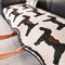 Modern Short Fleece Sofa Protection Irregular Non-slip Couch Cover