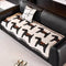 Modern Short Fleece Sofa Protection Irregular Non-slip Couch Cover