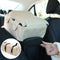 Portable Travel Faux Leather Waterproof Center Console Pet Car Seat
