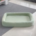 Soft Cooling Reversible Washable All-Season Oval Dog Bed