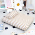 Striped Cotton Thick Padded & Soft Dog Pillow Bed