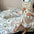 Vintage French Floral Cotton Duvet Cover Bed Sheet Set