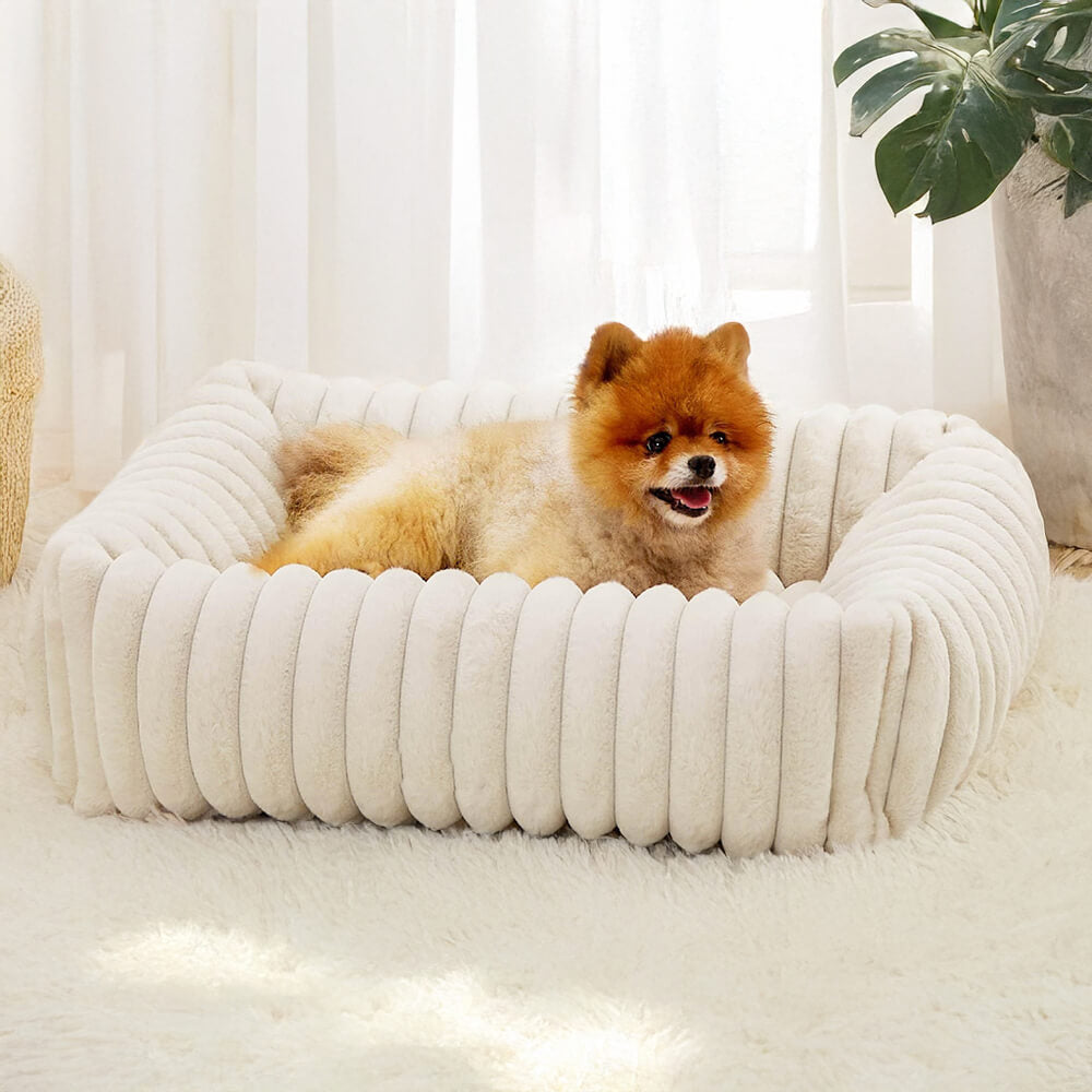 Warmth Cozy Four-Sided Orthopedic Support Bolstered Dog & Cat Bed