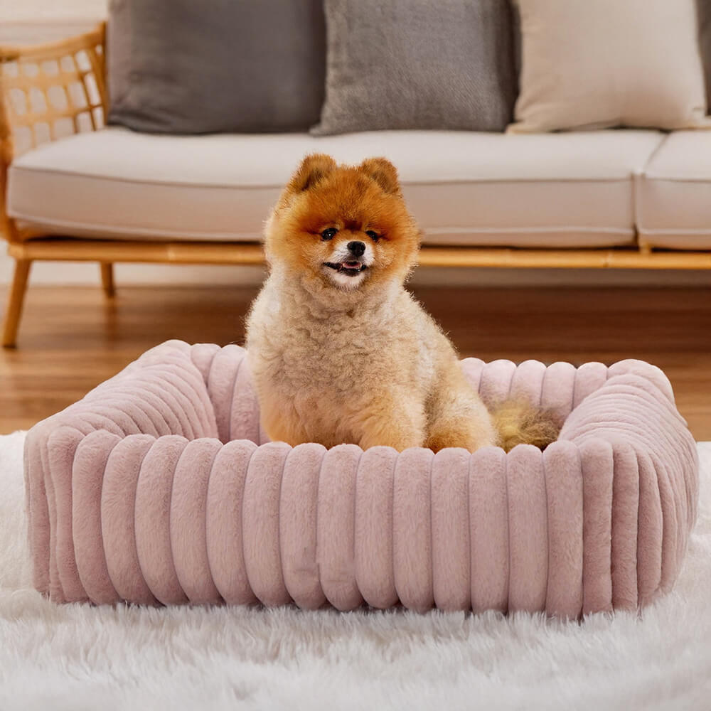 Warmth Cozy Four-Sided Orthopedic Support Bolstered Dog & Cat Bed