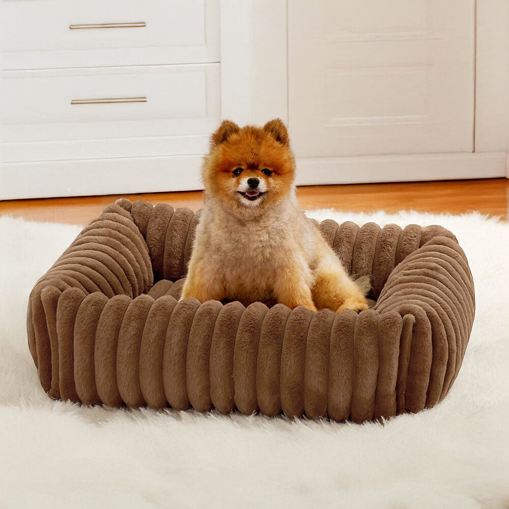 Warmth Cozy Four-Sided Orthopedic Support Bolstered Dog & Cat Bed