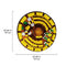 Honey Jar Shaped Squeaky Slow Feeder Dog Snuffle Mat