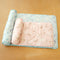 Ocean Series Ice Silk Breathable Cooling Dog Mat with Pillow