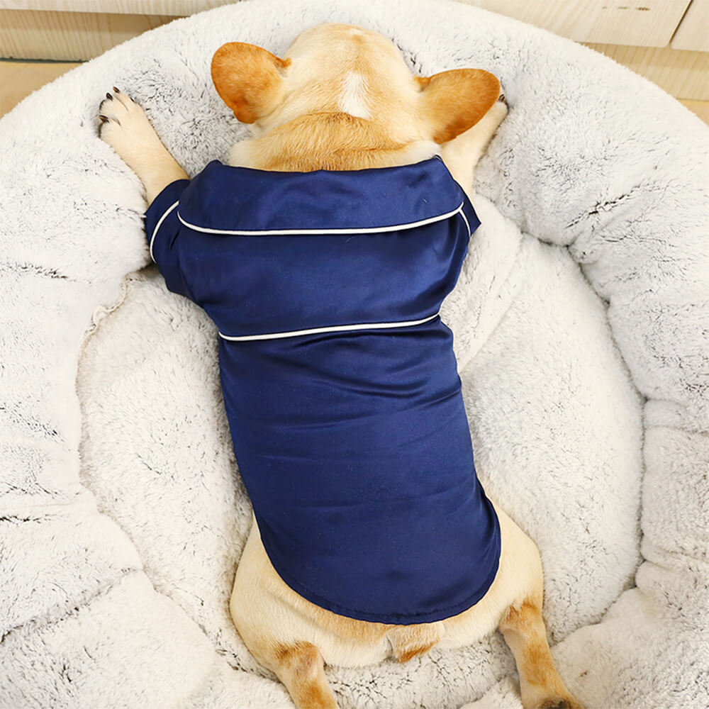 Pijama fino e confortável, resistente ao cabelo, para cachorro e proprietário