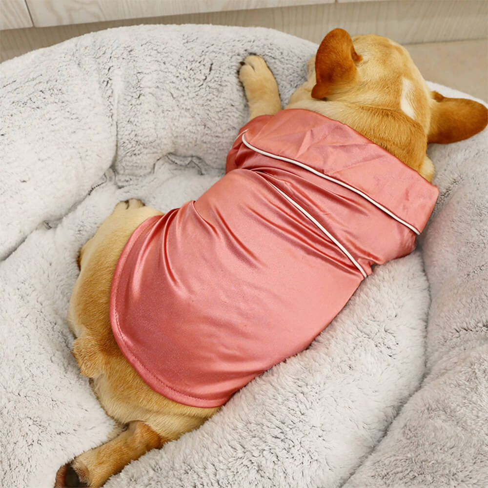 Pijama fino e confortável, resistente ao cabelo, para cachorro e proprietário