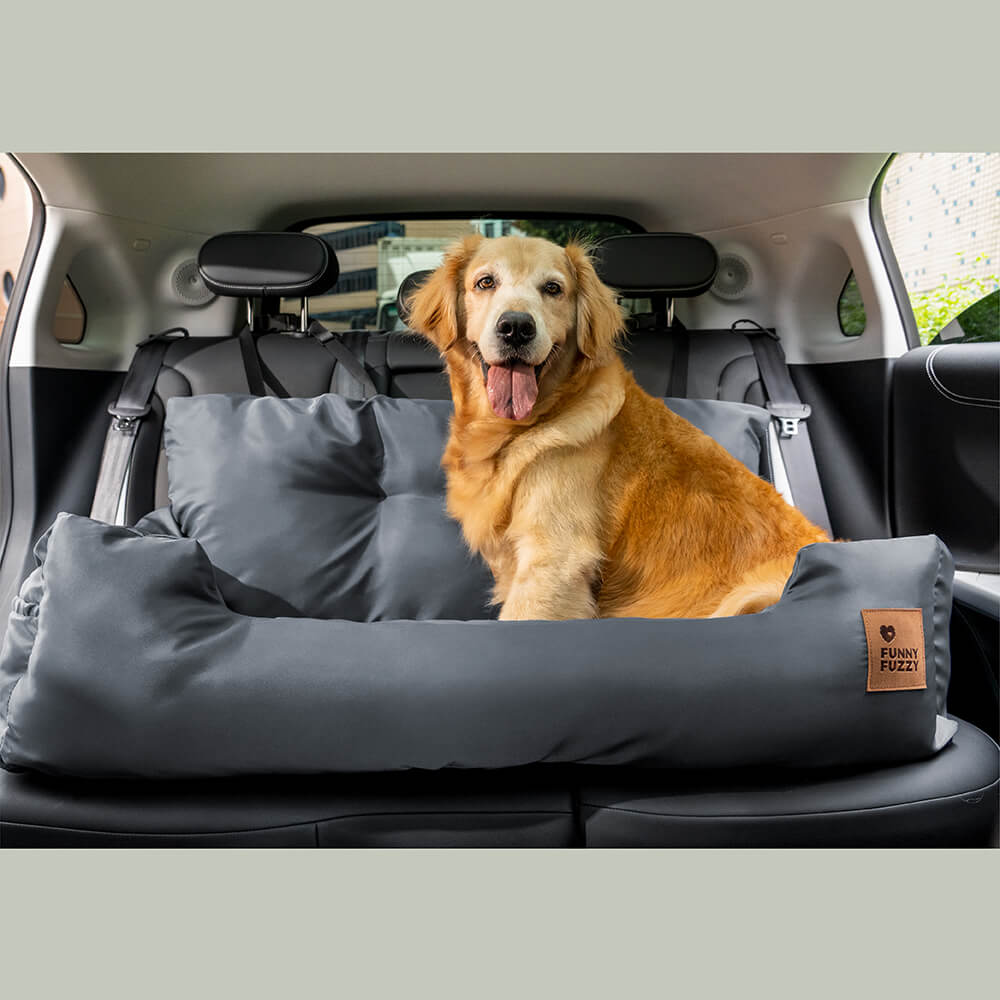 Reforço de viagem para segurança à prova d'água médio grande para cachorro cama traseira do carro