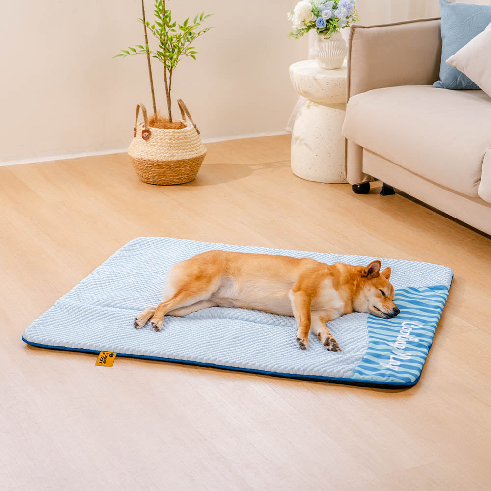 Large Washable Cooling Non-slip Dog Mat - Cooling Nap