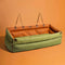 Large Deluxe Faux Leather Dog Car Seat Booster Bed - Urban Voyager