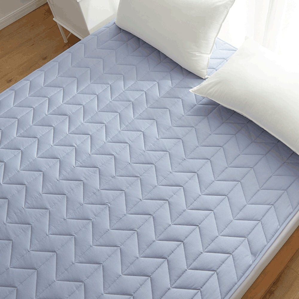 Pure Cotton Breathable Comfortable Non-Slip Mattress Topper