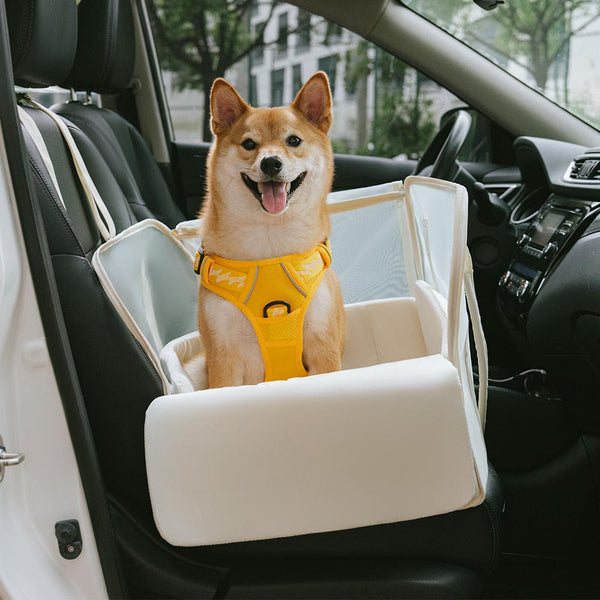 Breathable Multifunctional Large Space Travel Safety Dog Car Seat Bed for Small Dogs