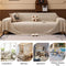 Thickened Herringbone Warming Plush Multi-Functional Blanket Couch Cover
