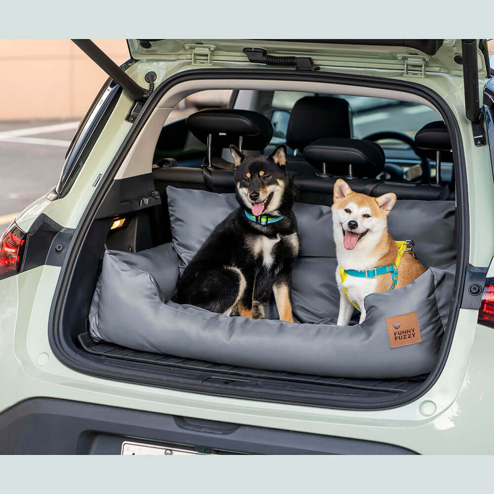 Reforço de viagem para segurança à prova d'água médio grande para cachorro cama traseira do carro