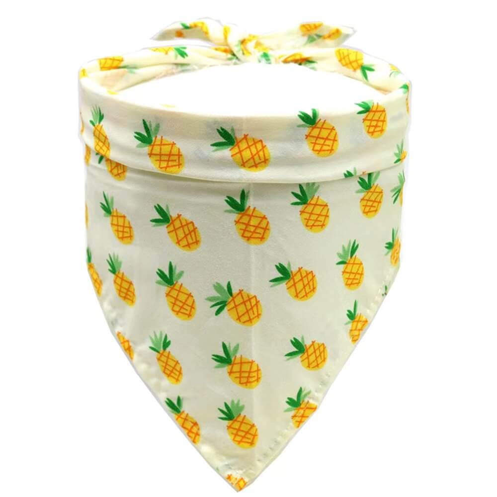 Pet cat and dog accessories fruit style multiple optional triangle bandana bib