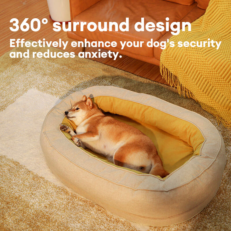 Cama ortopédica para cachorro donut