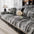 Flowing Cloud Pattern Ice Silk Durable Non-Slip Couch Cover