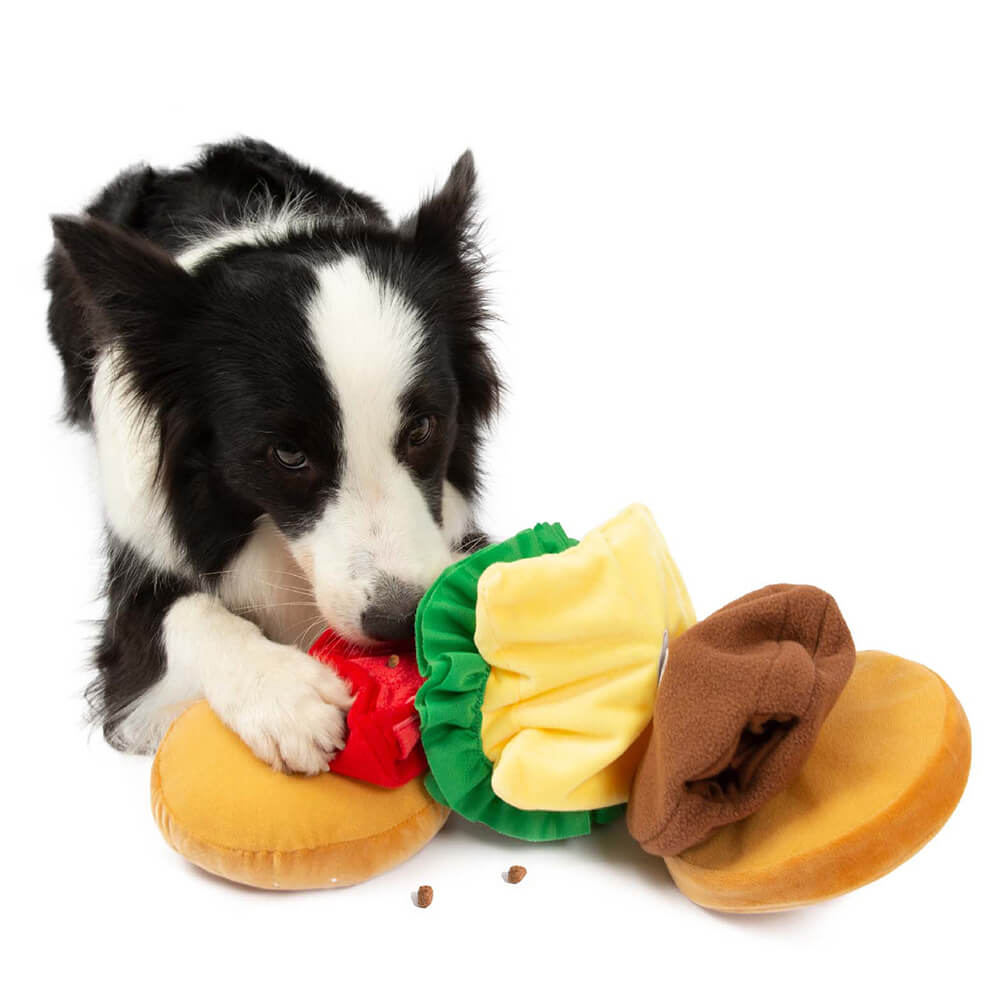 Brinquedo de pelúcia para cachorro que faz barulho - Big Mac