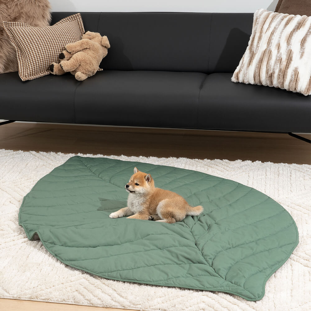 Cobertor para cães com formato de folha super grande