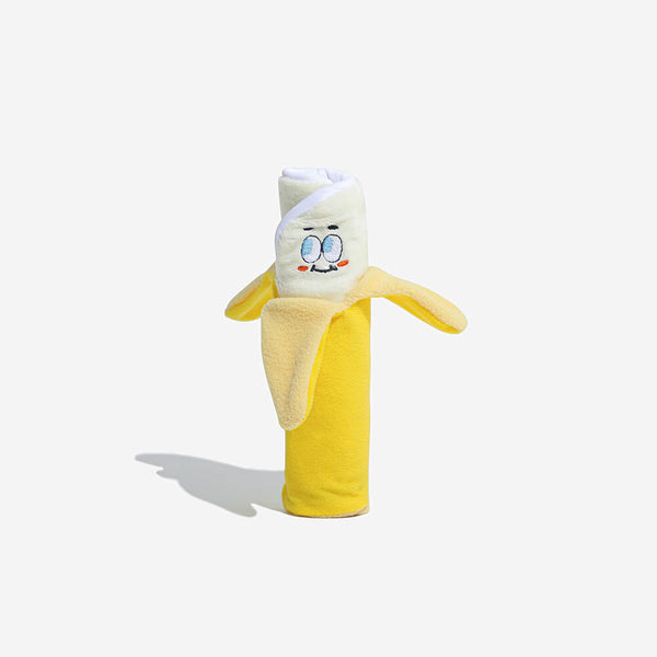 Brinquedo de pelúcia para cachorro que faz barulho - fruta